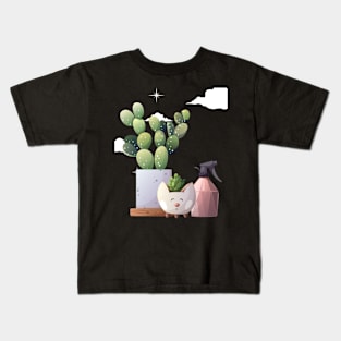 Cute Illustration for Plant Lovers Kids T-Shirt